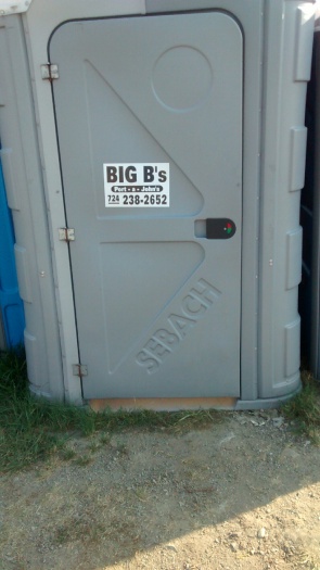 Yes, apparently even the porta-potties are Ben’s.